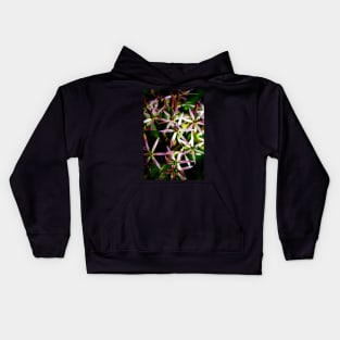 Allium Flower Macro Kids Hoodie